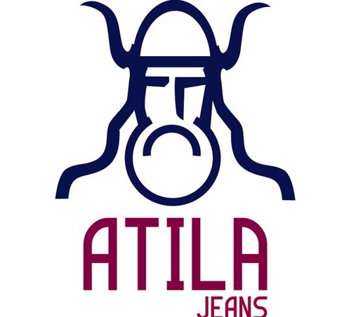 atila_jeans服装品牌标志下载标志设计欣赏矢量图免费下载(图片编号